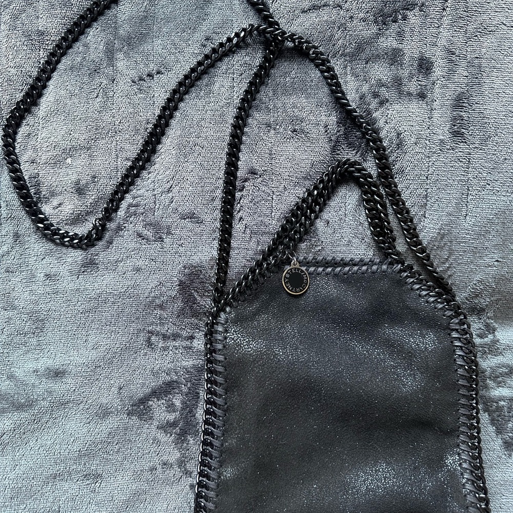 Stella McCartney Falabella mini tote bag black